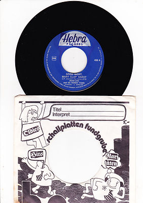 7''- Jean-Lou and his Honky Tonk - Good Night, Mary Clap Sabot ---