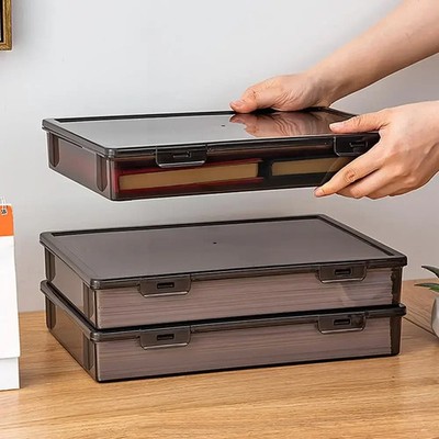 Dokumentenbox Staubdicht Aufbewahrungsbehälter Organizer Kasten