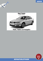 PDF Seat Toledo 2 (1998-2004) Reparaturanleitung Radio, Telefon Und Navigation