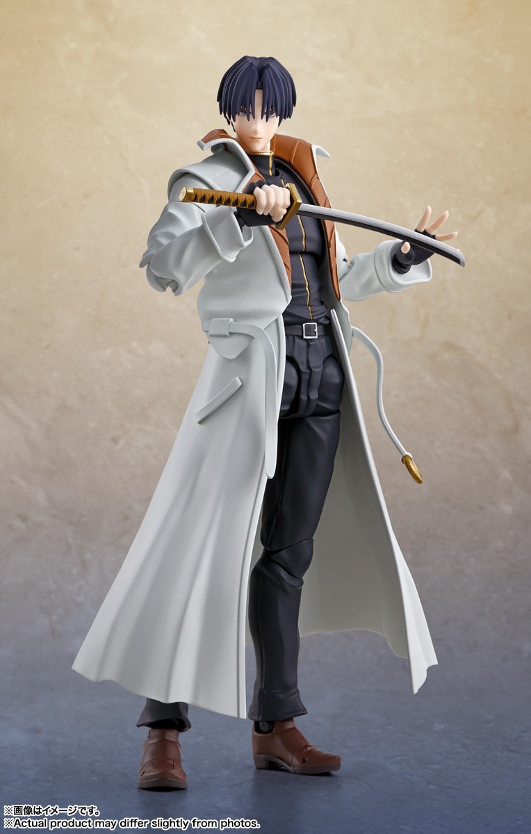 Bandai S.H. Figuarts Rurouni Kenshin Meiji Swordsman Romantic Story Aoshi Shinom