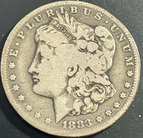1883 $1 Morgan Silver Dollar. #1561