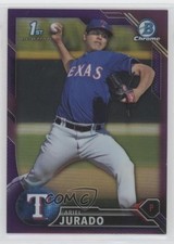 2016 Bowman Chrome Prospects Purple Refractor 183/250 Ariel Jurado #BCP48 qw7