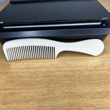 Vintage Goody Comb Hair Detangler Ivory White Unbreakable 6.5" Made in USA 80s