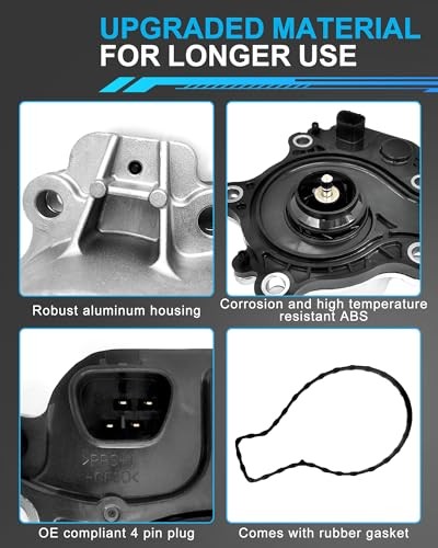 Electric Water Pump Compatible with Toyota Prius 2010-2015 Prius C Prius V - Picture 4 of 7
