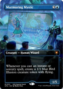 Murmuring Mystic (Borderless) #151 Special Guests