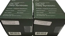 LOT OF 2 SEED DS-01 Daily Synbiotic PROBIOTIC + PREBIOTIC 60 Caps NEW SHIP