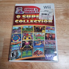 Chuck E. Cheese's Super Collection Nintendo Wii, 2011 CIB No Manual - Tested