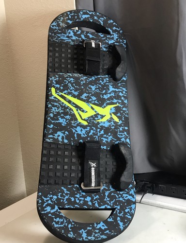 Black/Grey Camo Trampoline Bounce Board Snowboard Wakeboard Skateboard Training