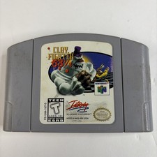 Clay Fighter 63 1/3 (Nintendo 64, 1997) N64 Tested Works And Authentic