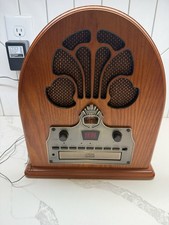 Crosley CR32CD Cathedral Retro Vintage Table Top Radio - CD Player Does Not Work
