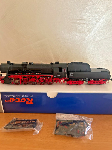 Modelleisenbahn H0 ROCO Dampflok DC 62282 gebraucht OVP Dachbodenfund | Zustand: Gebraucht