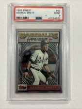 1993 Topps Finest - Baseball's Finest George Brett #63 - PSA 9 - Mint