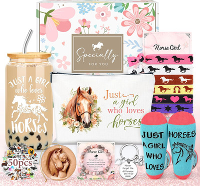 Horse Gifts for Girls Women Hobby Horse Stuff for Girl Horses Themed Gifts Acces