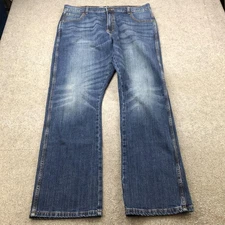 Wrangler Jeans Mens 38x34 Blue Retro Relaxed Boot Denim Medium Wash Bootcut