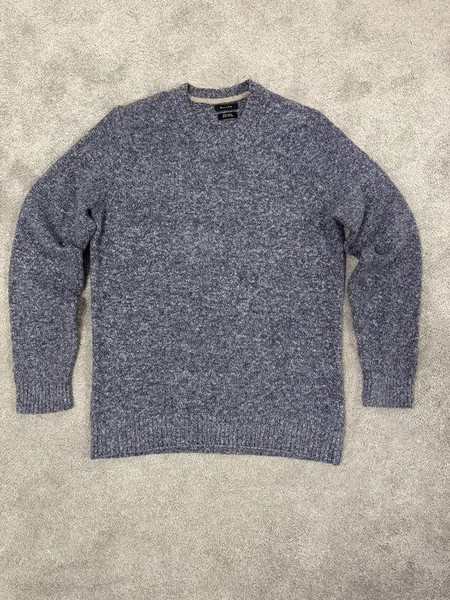 Men Massimo Dutti Sweater Navy 38 / M / 46 #MXQC
