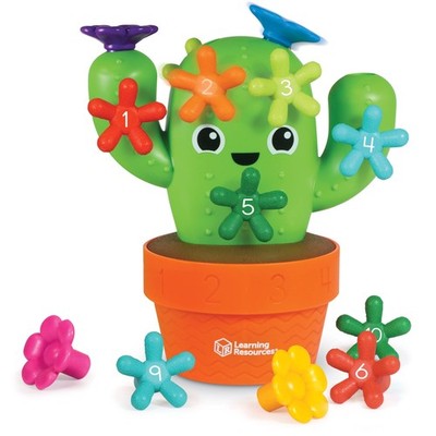 Learning Resources Carlos the Pop & Count Cactus - 16 Pieces, Medium, Multi 