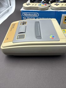Nintendo Super Famicom SFC Console BOX &2 games  Mario Kart Super Mario All Star