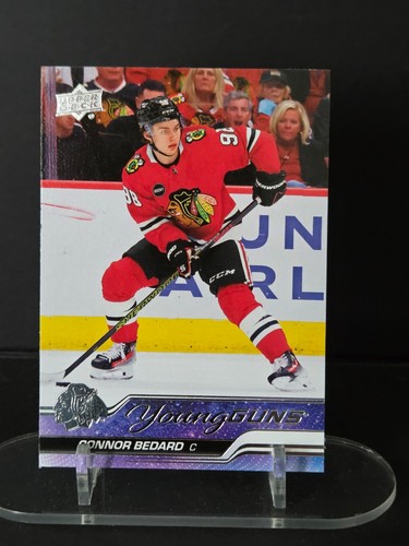 2023-24 Upper Deck Series 2 Connor Bedard Young Guns RC #451 Chicago Blackhawks