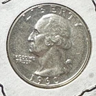 1960 US PROOF Washington SILVER Quarter! Old US Coin!
