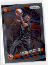 2025 Panini Prizm WNBA Rayah Marshall #47  Rookie Base RC Connecticut Suns