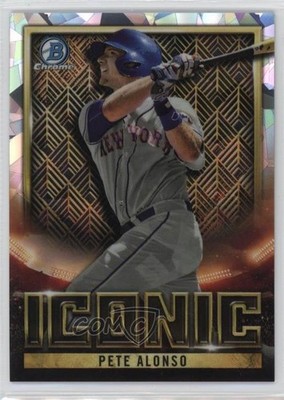 2023 Bowman Chrome Bowman Iconic Atomic Refractor /150 Pete Alonso #BI-7 04cw