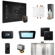 Mr Steam Bliss Steam Ctrl-Pkg w/iSteamX Ctrl-Steamhead-Blk OilRubBronze