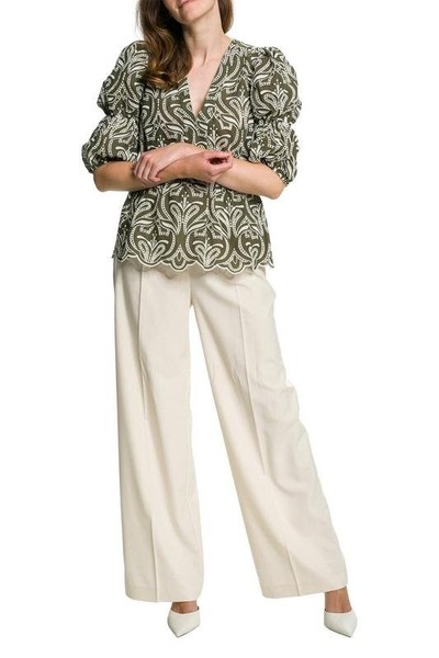 Women Ivy&Oak Shirt Khaki 44