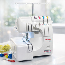 Gritzner 788 Overlock mit LED +Buch - Versand...