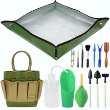 Succulent Tools Kit with Organizer Bag- 13Pcs Indoor Gardening Tools |Mini Su...