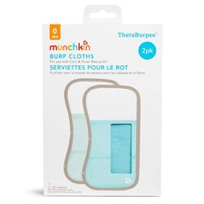 Munchkin TheraBurpee 2 Pack Burp Cloths with ...