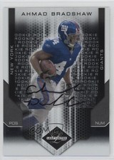 2007 Leaf Limited Rookie 26/291 Ahmad Bradshaw #288 Auto 4g8