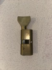 ISEO Cylinder Turn Lock  No Keys Cylinder 6cm Long Total Length 9.8cm