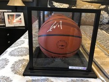 Autographed Yao Ming, Full Size Basketball, Houston Rockets