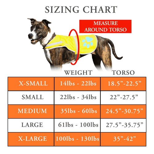 Urban Dog Reflective Vest M Size Our Fluorescent Hi Visibility Dog Jacket - Picture 2 of 5