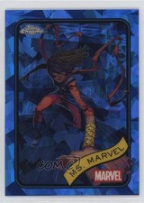 2025 Topps Chrome Marvel Comics Sapphire Edition Ms Marvel #130 10no