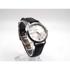 2007 Timex Quartz Watch Women New Battery 29mm Black Band R9