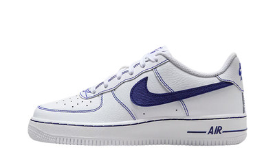 NIKE AIR FORCE 1 SCHUHE DAMEN MÄDCHEN JUNGEN HJ4563 WEISS BLAU 36 BIS 40