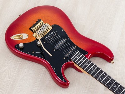 1988 Fender Pro Feel Stratocaster STR75 SSH w/ Floyd Rose, Japan