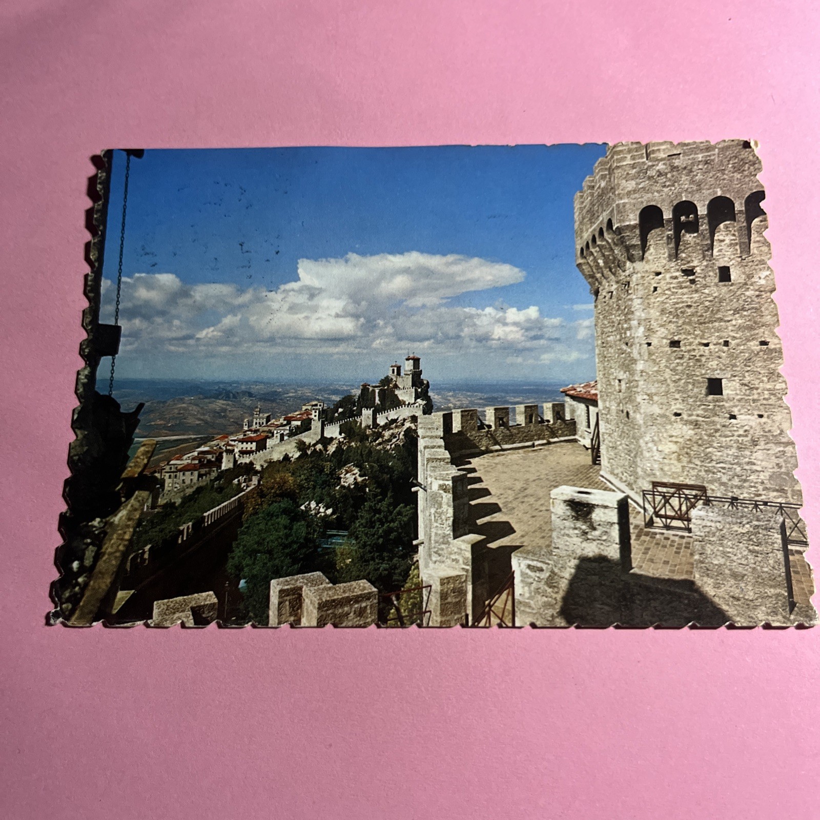 CARTOLINA A COLORI COLLEZIONE - REPUBBLICA DI SAN MARINO - VIAGGIATA
