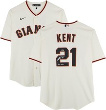 Jeff Kent San Francisco Giants Signed Cream Nike Replica Jersey w/HOF 2026 Insc