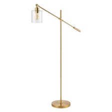 JONATHAN Y Lighting JYL3081 Kathryn 60" Tall LED Floor Lamp - Gold
