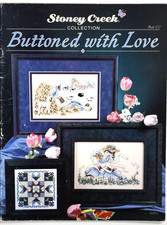 BUTTONED WITH LOVE CROSS STITCH PATTERN BOOK 122 Stoney Creek