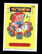 GARBAGE PAIL KIDS: 1ST SERIES, TEE-VEE STEVIE, 10a, NM/M, SGORBIONS, ROMEO