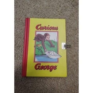 Vintage Curious George Journal Diary Collectible