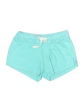 BASIX OF AMERICA Women Green Shorts L
