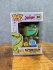 Funko Pop Scooby-Doo #632 Captain Cutler GITD Funko Shop Exclusive + Protector