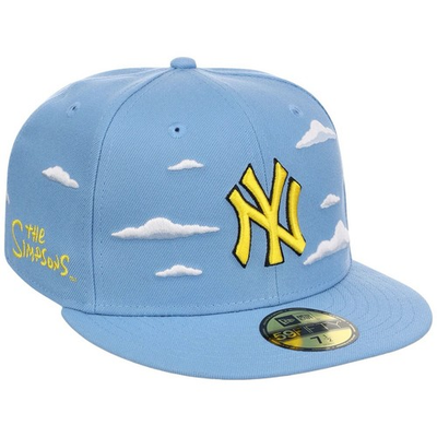 #ad #ad New York Yankees MLB Simpsons #x27;Clouds#x27; New Era 59FIFTY Fitted Hat 7 1 2 $135.00