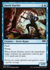 Faerie Duelist -Foil Near Mint MTG Ravnica Allegiance