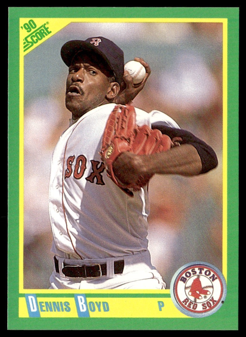 1990 Score Dennis Boyd Boston Red Sox #137