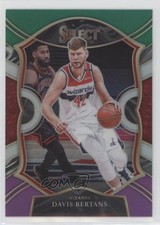 2020-21 Panini Select Concourse Green White Purple Prizm Davis Bertans #28 1hs9